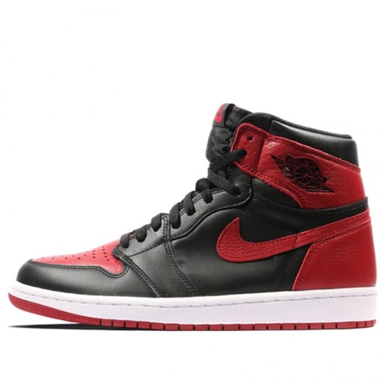 Scarpe Jordan 1 Retro High Bred Banned 2016 Uomo/Donna AJ1 555088-001