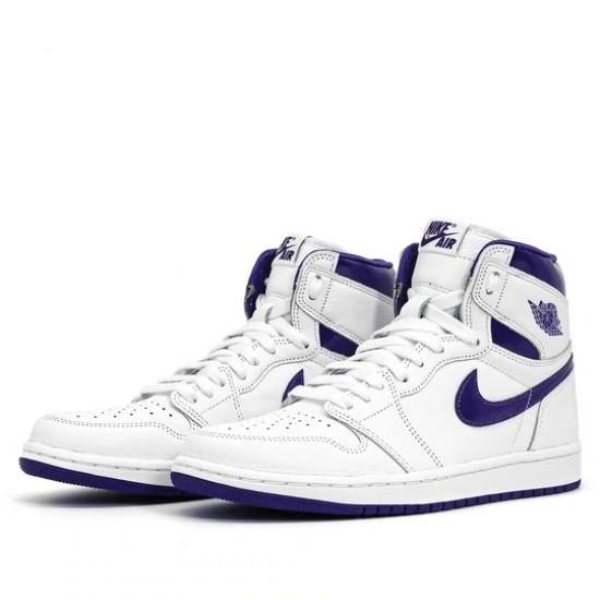 Scarpe Jordan 1 Retro High Court Purple Uomo/Donna AJ1 CD0461-151