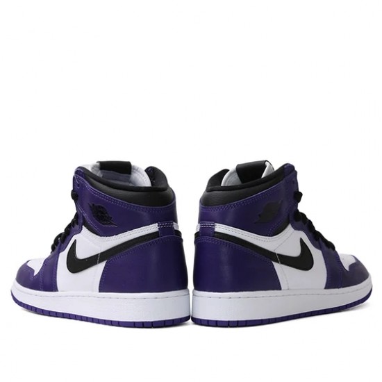 Scarpe Jordan 1 Retro High Court Purple White Donna/Uomo AJ1 575441-500