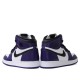 Scarpe Jordan 1 Retro High "Court Purple White" Donna/Uomo AJ1 575441-500