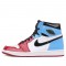 Scarpe Jordan 1 Retro High "Fearless UNC Chicago" Donna/Uomo AJ1 CK5666-100