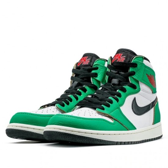 Scarpe Jordan 1 Retro High Lucky Green Uomo/Donna AJ1 DB4612-300