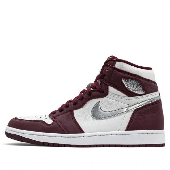 Scarpe Jordan 1 Retro High OG Bordeaux Donna/Uomo AJ1 555088-611