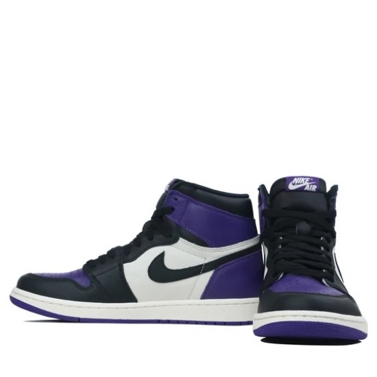 Scarpe Jordan 1 Retro High OG "Court Purple" Donna/Uomo AJ1 555088-501