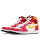 Scarpe Jordan 1 Retro High OG "Light Fusion Red" Donna/Uomo AJ1 555088-603