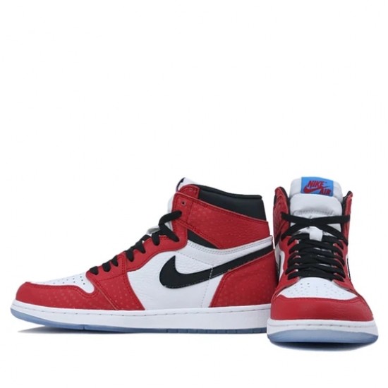 Scarpe Jordan 1 Retro High "Spider-Man Origin Story" Donna/Uomo AJ1 555088-602