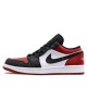 Scarpe Jordan 1 Low Bred Toe Uomo/Donna AJ1 553558-612