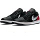 Scarpe Jordan 1 Low Brushstroke Swoosh Black Donna/Uomo AJ1 DA4659-001