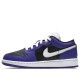 Scarpe Jordan 1 Low Court Purple Black Donna/Uomo AJ1 553560-501