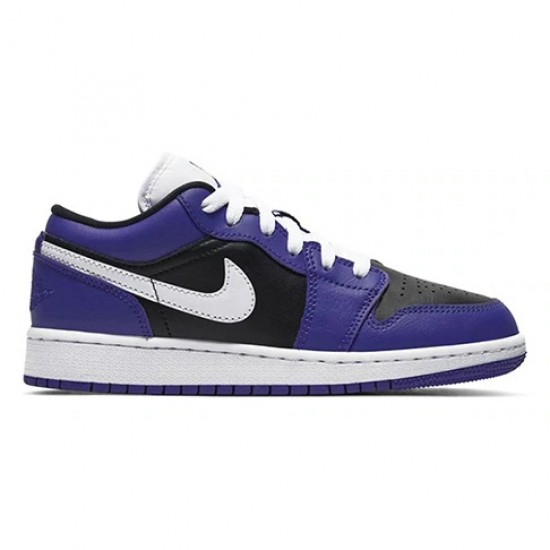 Scarpe Jordan 1 Low Court Purple Black Donna/Uomo AJ1 553560-501