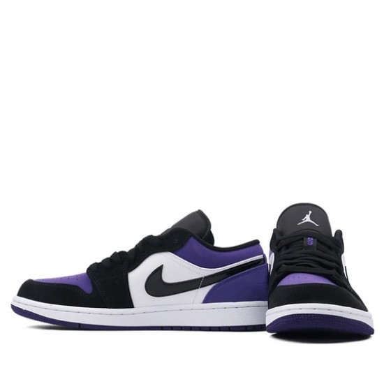 Scarpe Jordan 1 Low "Court Purple" Donna/Uomo AJ1 553558-125