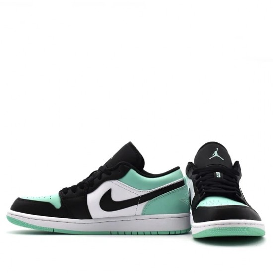 Scarpe Jordan 1 Low "Emerald Toe" Uomo/Donna AJ1 553558-117