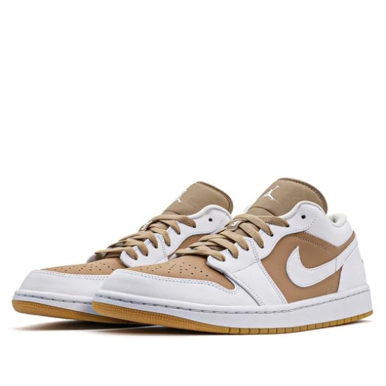 Scarpe Jordan 1 Low Hemp White Uomo AJ1 DN6999-100