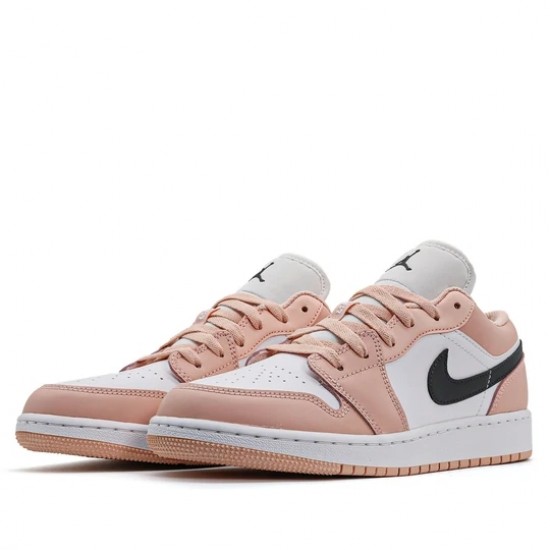 Scarpe Jordan 1 Low Light Arctic Orange Pink GS AJ1 553560-800