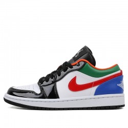 Scarpe Jordan 1 Low "Multi-Color Black Toe" Donna/Uomo AJ1 CZ4776-101