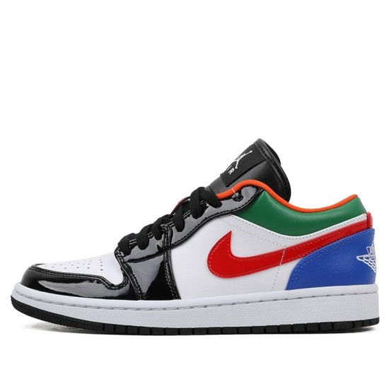 Scarpe Jordan 1 Low "Multi-Color Black Toe" Donna/Uomo AJ1 CZ4776-101