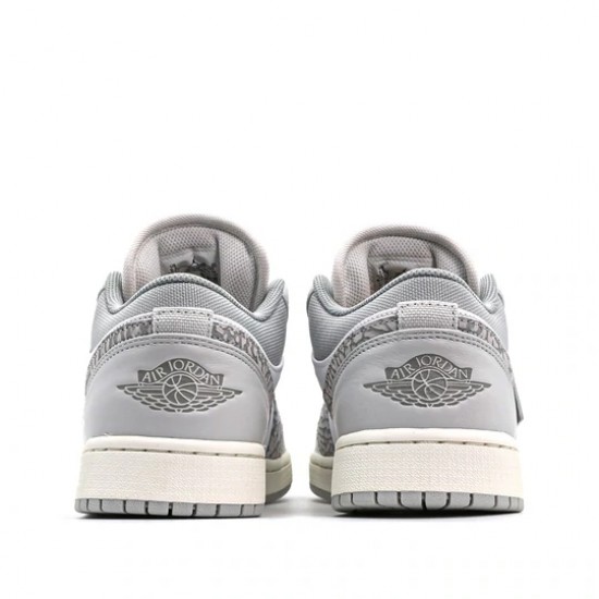 Scarpe Jordan 1 Low PRM "Smoke Grey Elephant" Donna/Uomo AJ1 DH4269-100