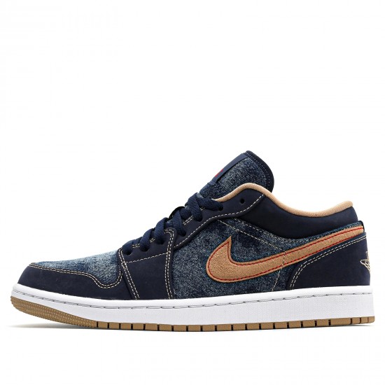 Scarpe Jordan 1 Low SE Denim Uomo AJ1 DH1259-400