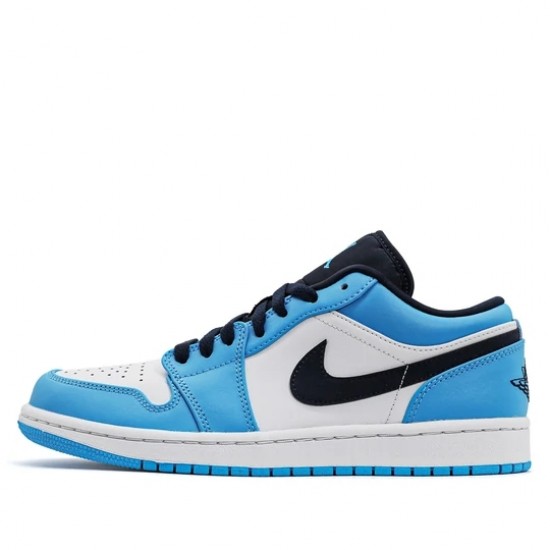 Scarpe Jordan 1 Low UNC 2021 Uomo/Donna AJ1 553558-144