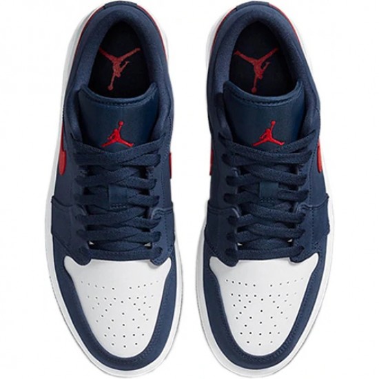 Scarpe Jordan 1 Low "USA" Donna/Uomo AJ1 CZ8454-400