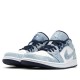 Scarpe Jordan 1 Low Washed Denim Uomo/Donna AJ1 CZ8455-100