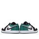 Scarpe Jordan 1 Low "White Black Mystic Green" Uomo/Donna AJ1 553558-113