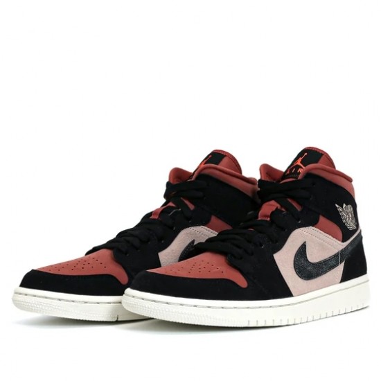 Scarpe Jordan 1 Mid Canyon Rust Donna/Uomo AJ1 BQ6472-202