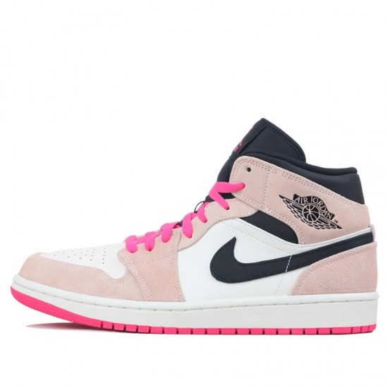 Scarpe Jordan 1 Mid "Crimson Tint" Donna/Uomo AJ1 852542-801