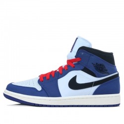 Scarpe Jordan 1 Mid "Deep Royal Blue Black" Donna/Uomo AJ1 852542-400