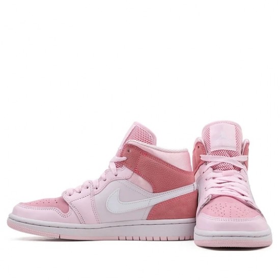 Scarpe Jordan 1 Mid "Digital Pink" Donna AJ1 CW5379-600