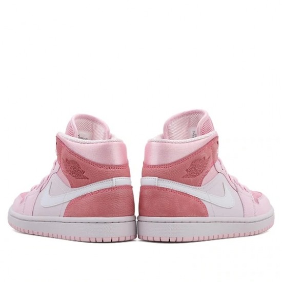 Scarpe Jordan 1 Mid Digital Pink Donna AJ1 CW5379-600