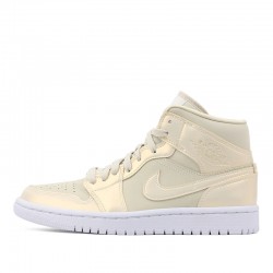 Scarpe Jordan 1 Mid "Goose Feather Yellow" Donna AJ1 CK6587-200