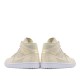 Scarpe Jordan 1 Mid Goose Feather Yellow Donna AJ1 CK6587-200