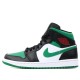 Scarpe Jordan 1 Mid Green Toe Donna/Uomo AJ1 554724-067