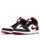 Scarpe Jordan 1 Mid Gym Red Black White Donna/Uomo AJ1 554724-122