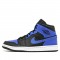 Scarpe Jordan 1 Mid "Hyper Royal Tumbled Leather" Donna/Uomo AJ1 554724-077