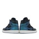 Scarpe Jordan 1 Mid Iridescent Black Uomo/Donna AJ1 BQ6472-009