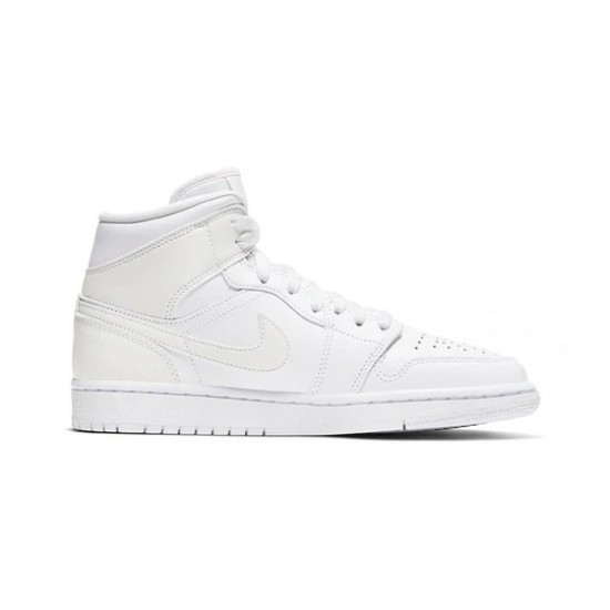 Scarpe Jordan 1 Mid "Ivory White" Donna AJ1 BQ6472-112