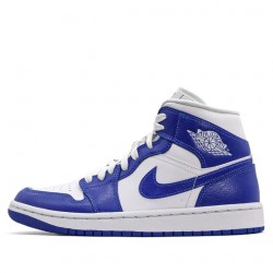 Scarpe Jordan 1 Mid "Kentucky Blue" Uomo/Donna AJ1 BQ6472-104