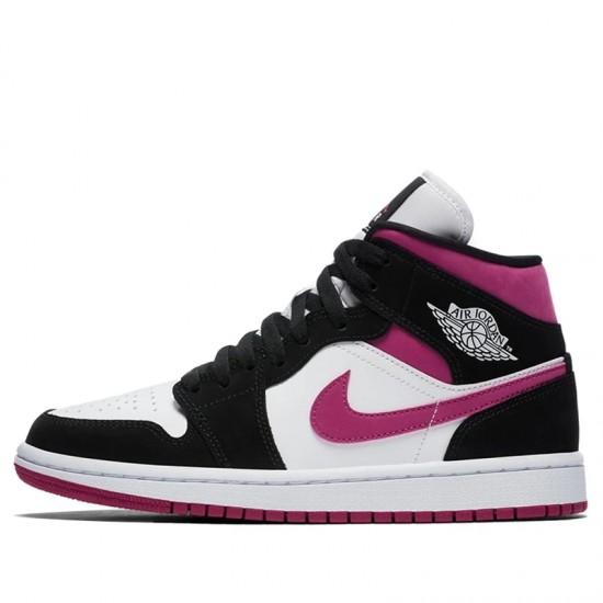 Scarpe Jordan 1 Mid Magenta Uomo/Donna AJ1 BQ6472-005