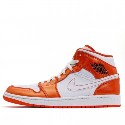 Scarpe Jordan 1 Mid "Metallic Orange" Donna/Uomo AJ1 DB2822-107