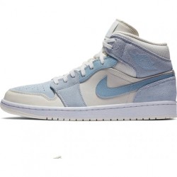 Scarpe Jordan 1 Mid "Mixed Textures Blue" Uomo/Donna AJ1 DA4666-100