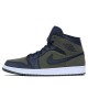 Scarpe Jordan 1 Mid "Olive Canvas" Donna/Uomo AJ1 554724-301