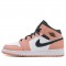 Scarpe Jordan 1 Mid "Pink Quartz" Donna/Uomo AJ1 555112-603