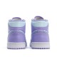 Scarpe Jordan 1 Mid Purple Aqua Donna/Uomo AJ1 554725-500