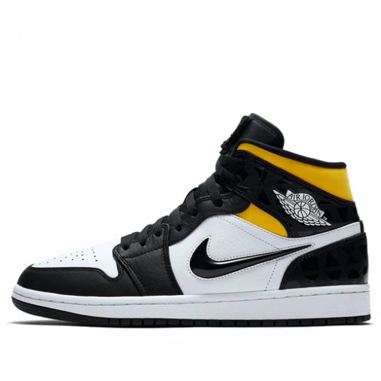 Scarpe Jordan 1 Mid Quai54 2019 Uomo AJ1 CJ9219-001