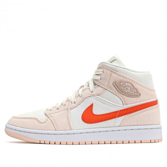 Scarpe Jordan 1 Mid SE Corduroy Sail Donna/Uomo AJ1 DA8009-108