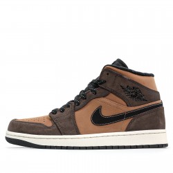 Scarpe Jordan 1 Mid SE "Dark Chocolate" Donna/Uomo AJ1 DC7294-200