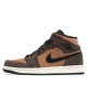 Scarpe Jordan 1 Mid SE Dark Chocolate Donna/Uomo AJ1 DC7294-200