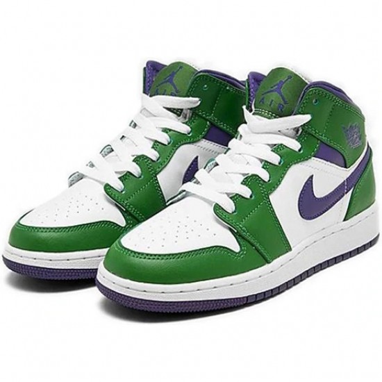 Scarpe Jordan 1 Mid SE Incredible Hulk Donna/Uomo AJ1 554725-300